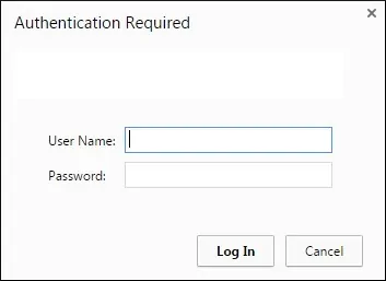 Apache Authentication login