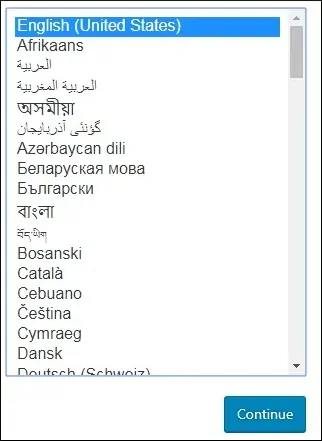 Wordpress Select Language